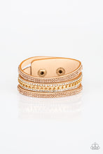 Load image into Gallery viewer, Rollin In Rhinestones - Gold
